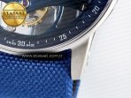 Audemars Piguet CODE 11.59 Tourbillon 26600 SS APPF Best Edition Blue Dial on Blue Nylon Strap A2948 - Görsel 13
