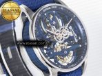 Audemars Piguet CODE 11.59 Tourbillon 26600 SS APPF Best Edition Blue Dial on Blue Nylon Strap A2948 - Görsel 5