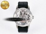 Audemars Piguet CODE 11.59 Tourbillon 26600 SS APPF Best Edition White Dial on Black Leather Strap A2948 - Görsel 3