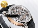 Audemars Piguet CODE 11.59 Tourbillon 26600 SS APPF Best Edition White Dial on Black Leather Strap A2948 - Görsel 7