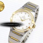 Omega CONSTELLATION WHITE DIAMONDS DIAL ON SS/YG A8800