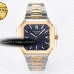 Patek Philippe Cubitus 5821 Mavi Kadran A330 Eta Saat - Görsel 3 - 1:1 Süper Klon Saat