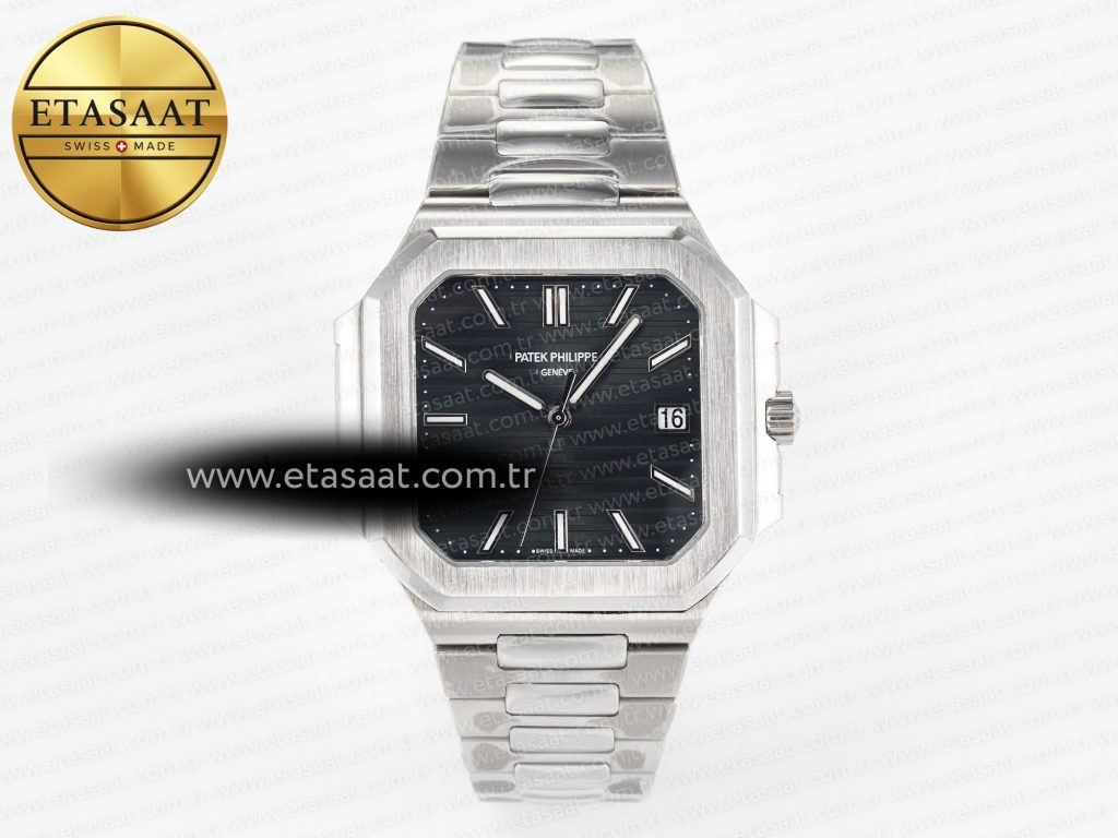 Patek Philippe Cubitus 5821 Yeşil Kadran A330 Eta Saat - Görsel 3 - 1:1 Süper Klon Saat