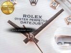 Rolex Datejust 126331 41mm 904L SS/RG Clean 1:1 Best Edition MOP Diamond Dial on Jubilee Bracelet VR3235 - Görsel 10
