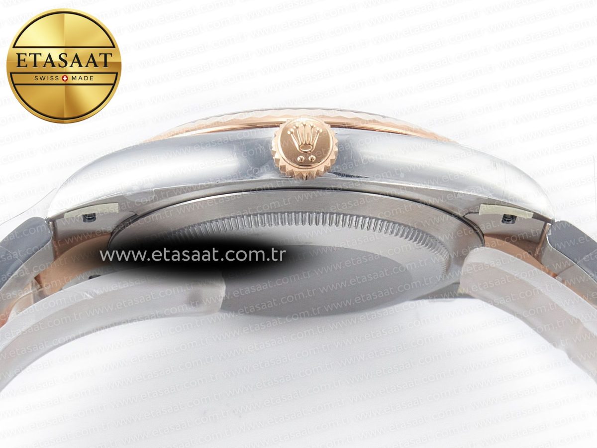 Rolex Datejust 126331 41mm 904L SS/RG Clean 1:1 Best Edition MOP Diamond Dial on Oyster Bracelet VR3235 - Görsel 15