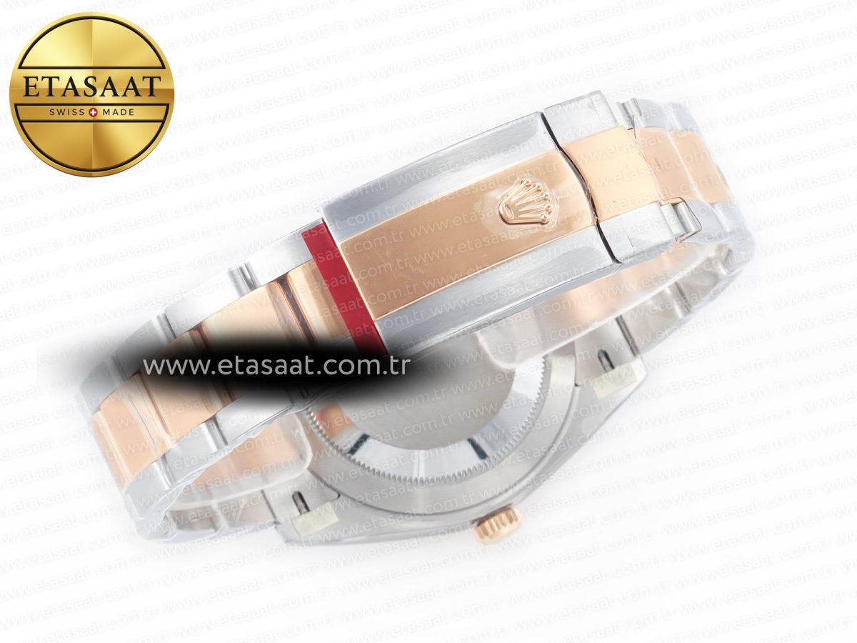 Rolex Datejust 126331 41mm 904L SS/RG Clean 1:1 Best Edition MOP Diamond Dial on Oyster Bracelet VR3235 - Görsel 16