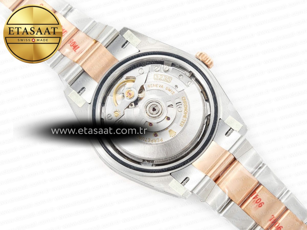Rolex Datejust 126331 41mm 904L SS/RG Clean 1:1 Best Edition MOP Diamond Dial on Oyster Bracelet VR3235 - Görsel 19