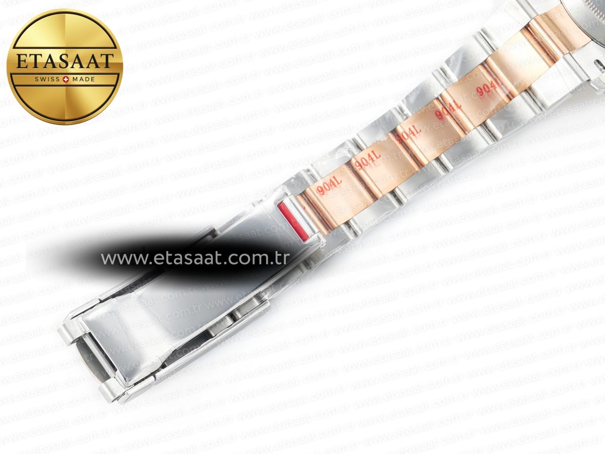 Rolex Datejust 126331 41mm 904L SS/RG Clean 1:1 Best Edition MOP Diamond Dial on Oyster Bracelet VR3235 - Görsel 27