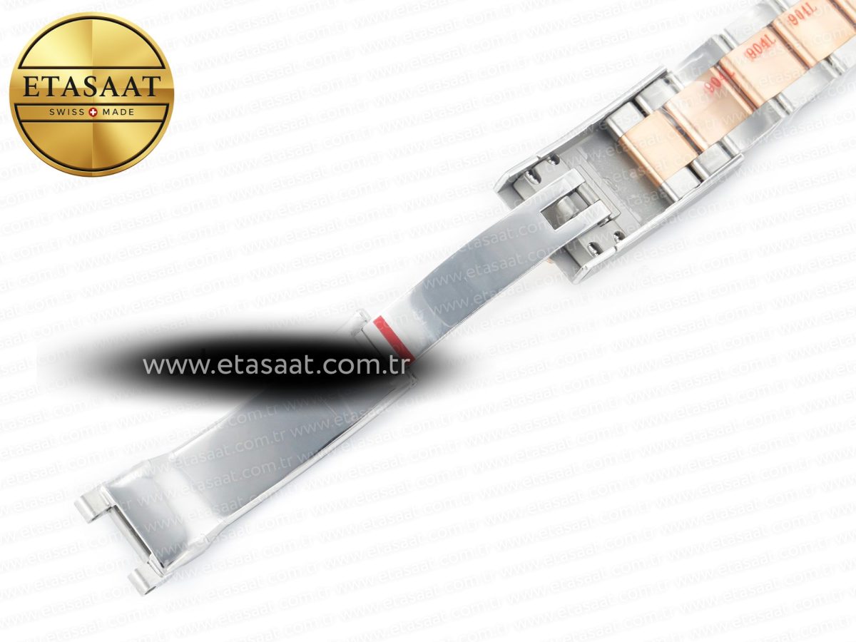 Rolex Datejust 126331 41mm 904L SS/RG Clean 1:1 Best Edition MOP Diamond Dial on Oyster Bracelet VR3235 - Görsel 30