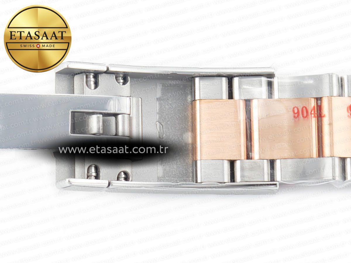 Rolex Datejust 126331 41mm 904L SS/RG Clean 1:1 Best Edition MOP Diamond Dial on Oyster Bracelet VR3235 - Görsel 32