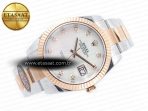 Rolex Datejust 126331 41mm 904L SS/RG Clean 1:1 Best Edition MOP Diamond Dial on Oyster Bracelet VR3235 - Görsel 8