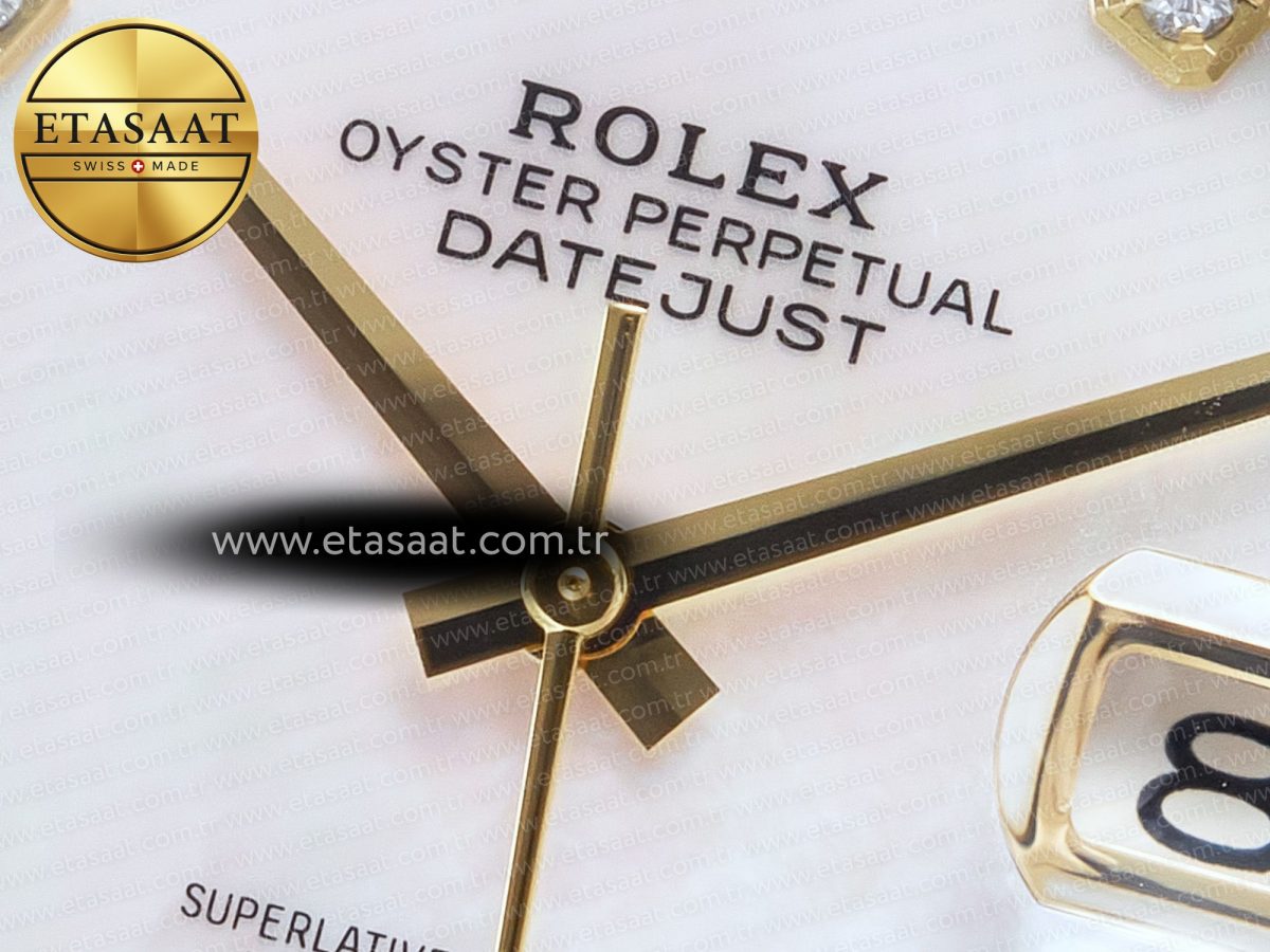 Rolex Datejust 126331 41mm 904L SS/YG Clean 1:1 Best Edition MOP Diamond Dial on Jubilee Bracelet VR3235 - Görsel 10