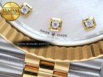 Rolex Datejust 126331 41mm 904L SS/YG Clean 1:1 Best Edition MOP Diamond Dial on Jubilee Bracelet VR3235 - Görsel 13