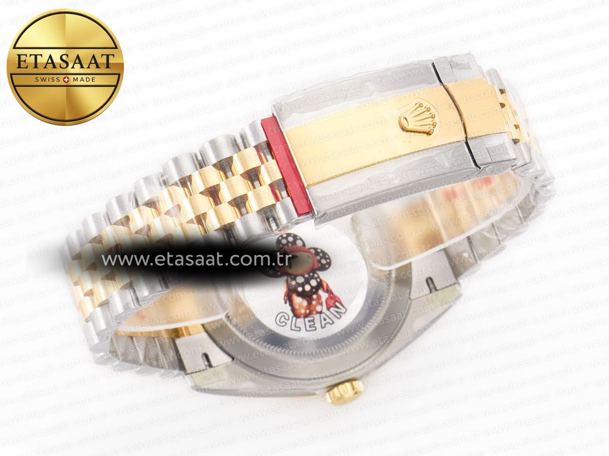 Rolex Datejust 126331 41mm 904L SS/YG Clean 1:1 Best Edition MOP Diamond Dial on Jubilee Bracelet VR3235 - Görsel 16