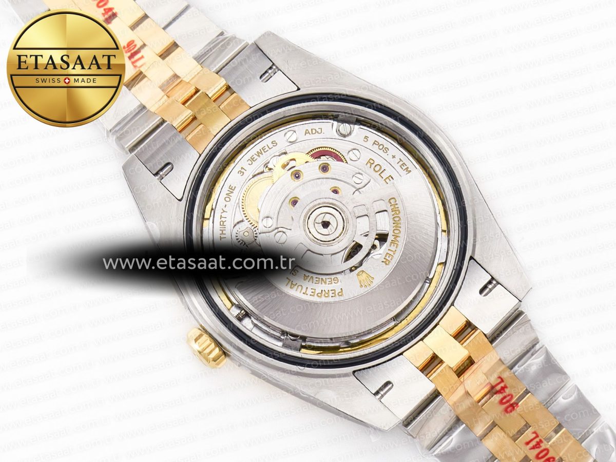 Rolex Datejust 126331 41mm 904L SS/YG Clean 1:1 Best Edition MOP Diamond Dial on Jubilee Bracelet VR3235 - Görsel 19
