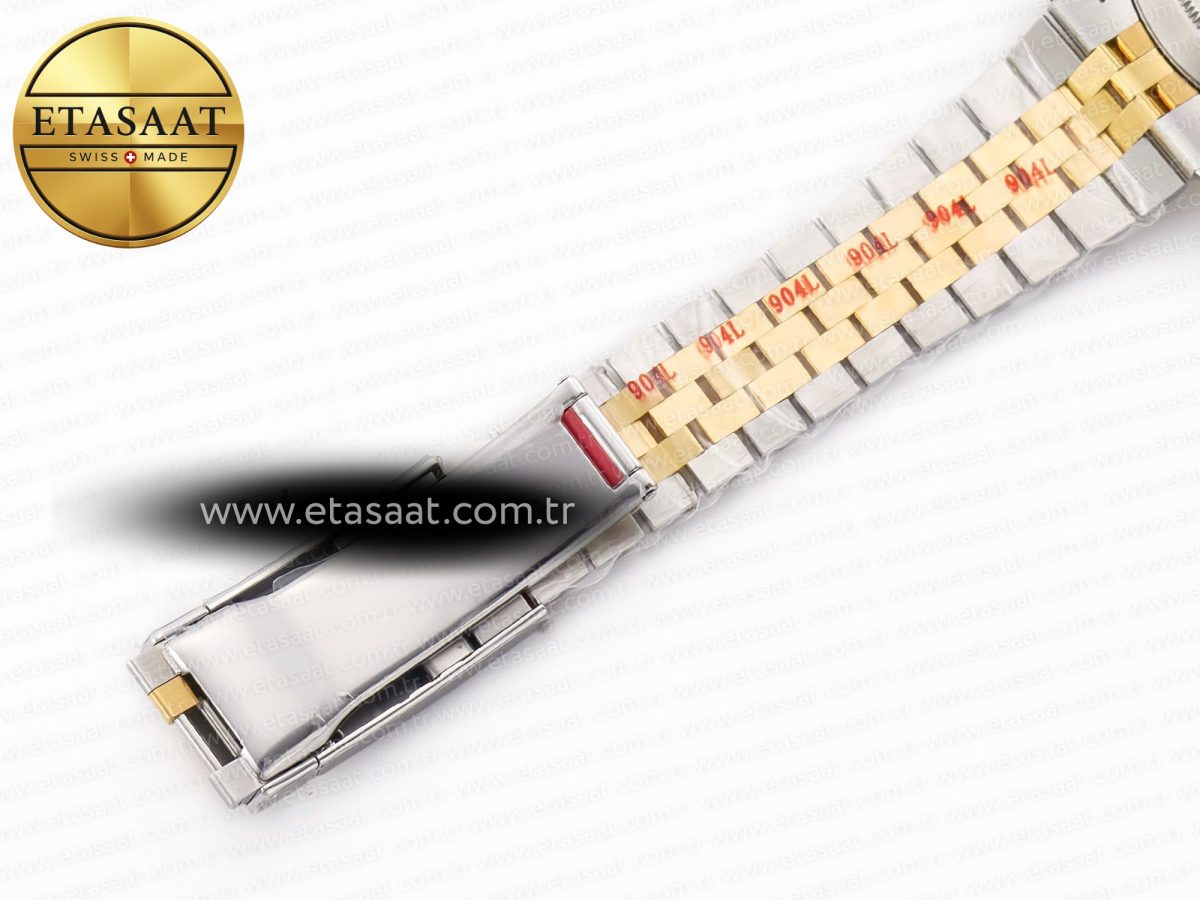 Rolex Datejust 126331 41mm 904L SS/YG Clean 1:1 Best Edition MOP Diamond Dial on Jubilee Bracelet VR3235 - Görsel 28