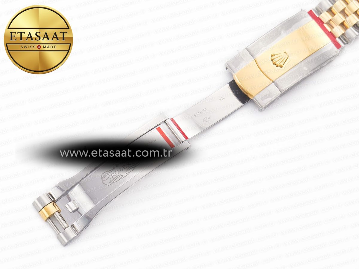 Rolex Datejust 126331 41mm 904L SS/YG Clean 1:1 Best Edition MOP Diamond Dial on Jubilee Bracelet VR3235 - Görsel 29