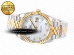 Rolex Datejust 126331 41mm 904L SS/YG Clean 1:1 Best Edition MOP Diamond Dial on Jubilee Bracelet VR3235 - Görsel 9