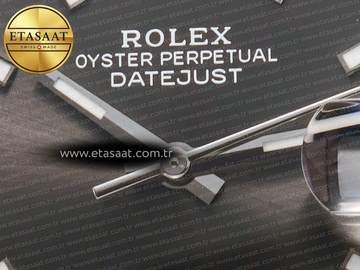 Rolex DateJust 126334 904L SS Clean Best Edition Gray Rhodium Dial on Jubilee Bracelet S3235 - Görsel 10