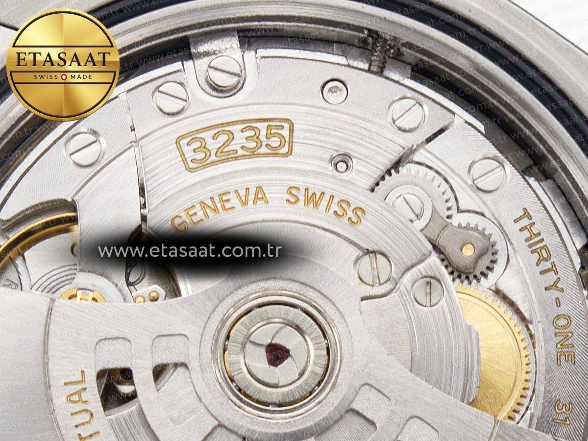 Rolex DateJust 126334 904L SS Clean Best Edition Gray Rhodium Dial on Jubilee Bracelet S3235 - Görsel 21