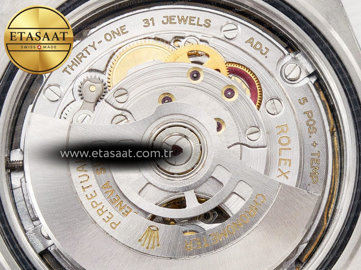 Rolex DateJust 126334 904L SS Clean Best Edition Gray Rhodium Dial on Jubilee Bracelet S3235 - Görsel 22