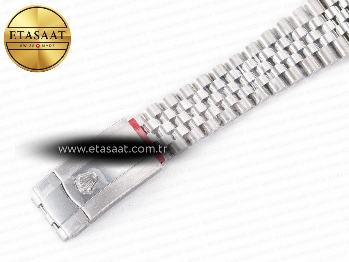 Rolex DateJust 126334 904L SS Clean Best Edition Gray Rhodium Dial on Jubilee Bracelet S3235 - Görsel 26