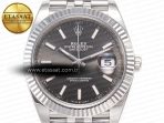 Rolex DateJust 126334 904L SS Clean Best Edition Gray Rhodium Dial on Jubilee Bracelet S3235 - Görsel 3