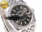 Rolex DateJust 126334 904L SS Clean Best Edition Gray Rhodium Dial on Jubilee Bracelet S3235 - Görsel 4