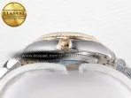 Rolex DateJust 31 278271 ARF 1:1 Best Edition 904L Steel Brown Diamonds Dial on SS/RG Jubilee Bracelet ETA 2688 - Görsel 15