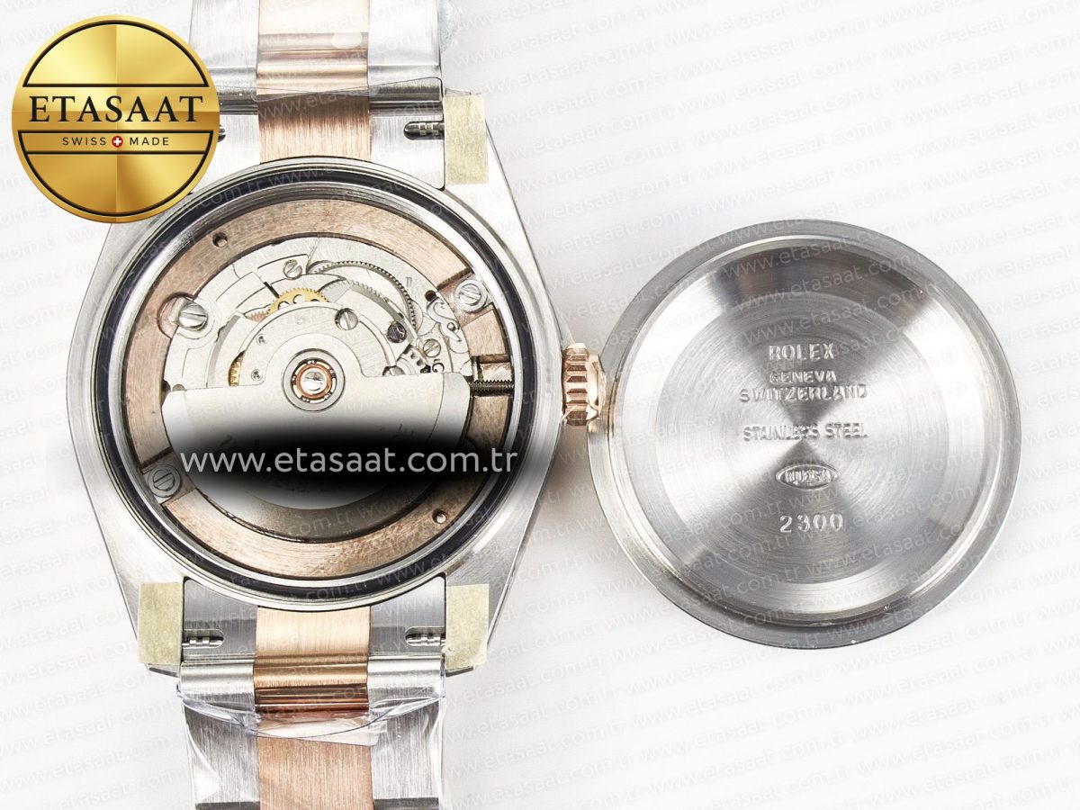 Rolex DateJust 31 278271 ARF 1:1 Best Edition 904L Steel Brown Diamonds Dial on SS/RG Oyster Bracelet ETA 2688 - Görsel 18