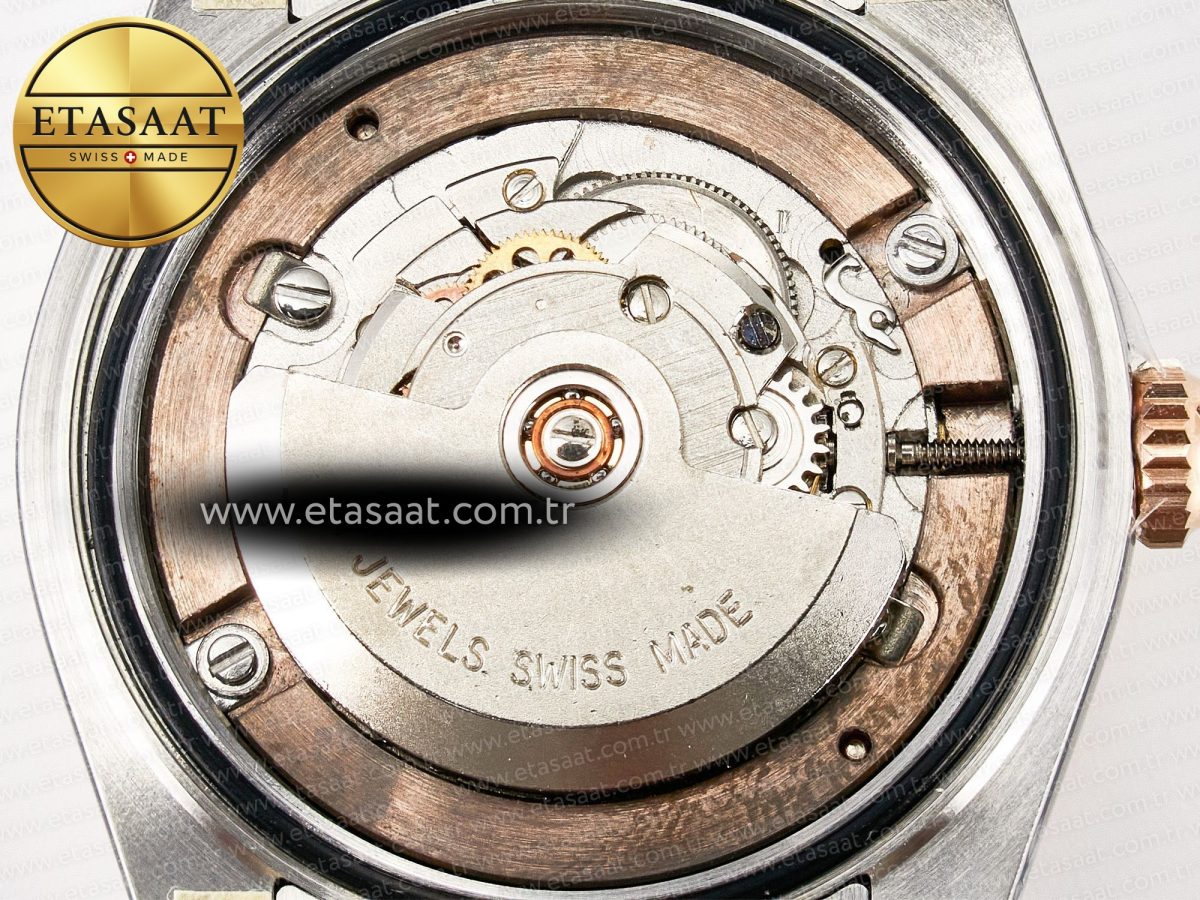 Rolex DateJust 31 278271 ARF 1:1 Best Edition 904L Steel Brown Diamonds Dial on SS/RG Oyster Bracelet ETA 2688 - Görsel 21