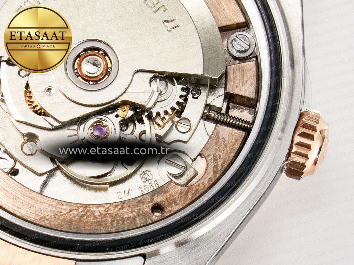 Rolex DateJust 31 278271 ARF 1:1 Best Edition 904L Steel Brown Diamonds Dial on SS/RG Oyster Bracelet ETA 2688 - Görsel 22