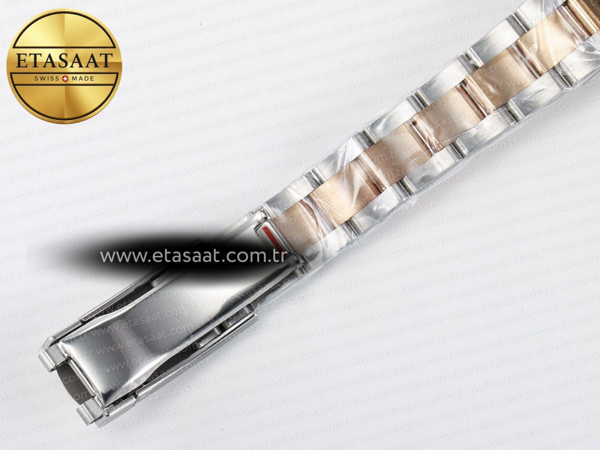 Rolex DateJust 31 278271 ARF 1:1 Best Edition 904L Steel Brown Diamonds Dial on SS/RG Oyster Bracelet ETA 2688 - Görsel 26