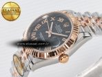 Rolex DateJust 31 278271 ARF 1:1 Best Edition 904L Steel Gray Roman Diamonds Dial on SS/RG Jubilee Bracelet ETA 2688 - Görsel 6