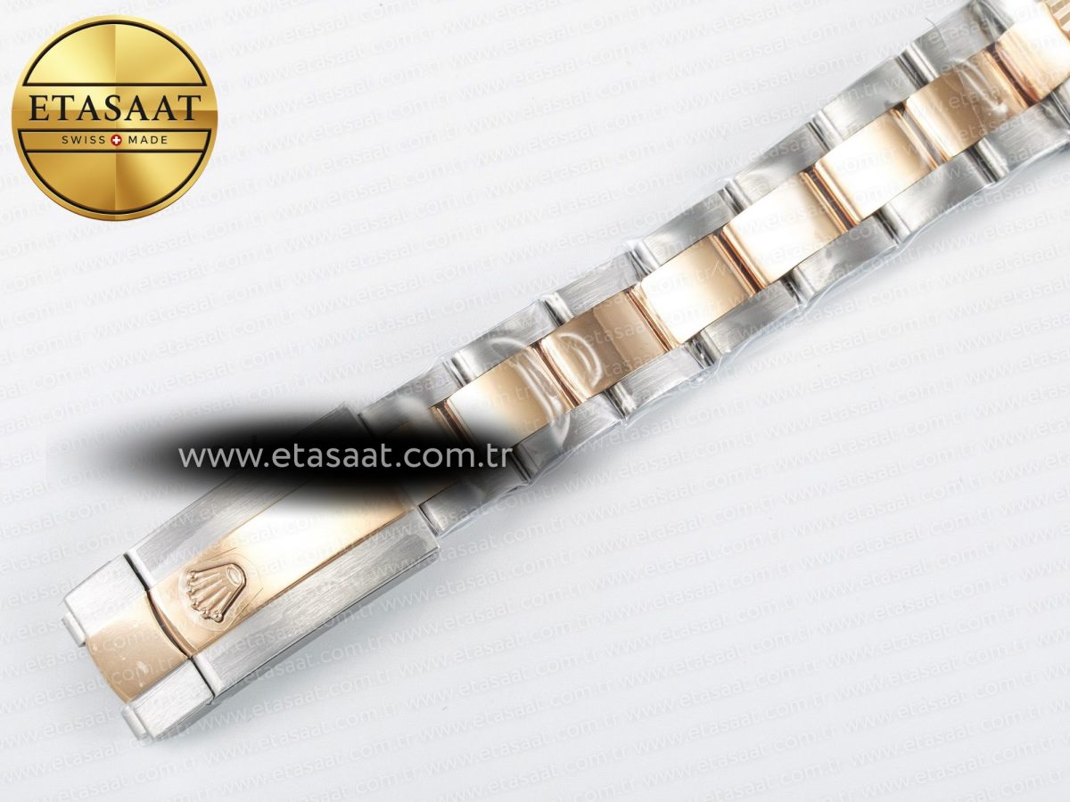Rolex DateJust 31 278271 ARF 1:1 Best Edition 904L Steel Gray Roman Diamonds Dial on SS/RG Oyster Bracelet ETA 2688 - Görsel 25