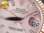 Rolex DateJust 31 278271 ARF 1:1 Best Edition 904L Steel RG Dial Stick Marker on SS/RG Jubilee Bracelet ETA 2688 - Görsel 10