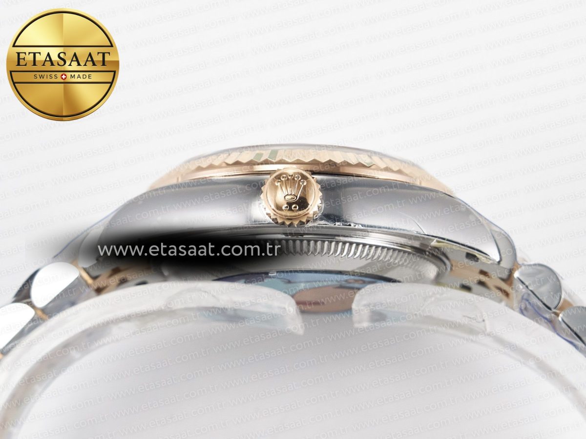 Rolex DateJust 31 278271 ARF 1:1 Best Edition 904L Steel RG Dial Stick Marker on SS/RG Jubilee Bracelet ETA 2688 - Görsel 15
