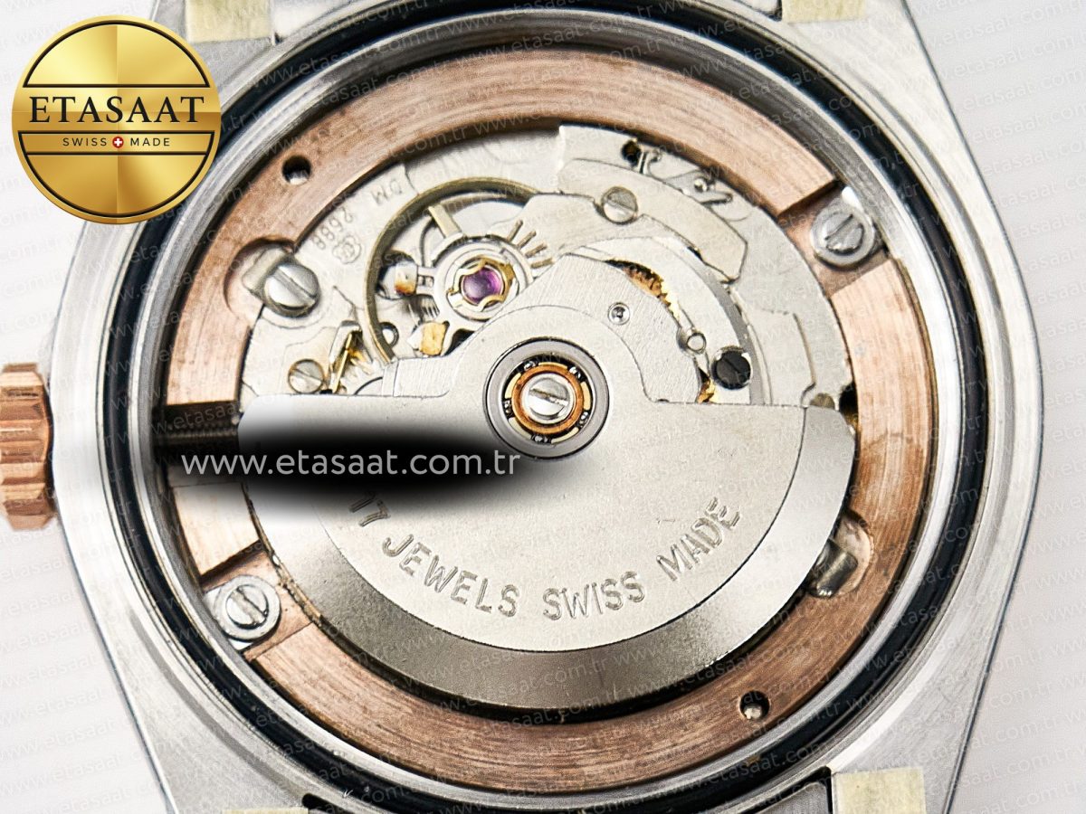 Rolex DateJust 31 278271 ARF 1:1 Best Edition 904L Steel RG Dial Stick Marker on SS/RG Jubilee Bracelet ETA 2688 - Görsel 20