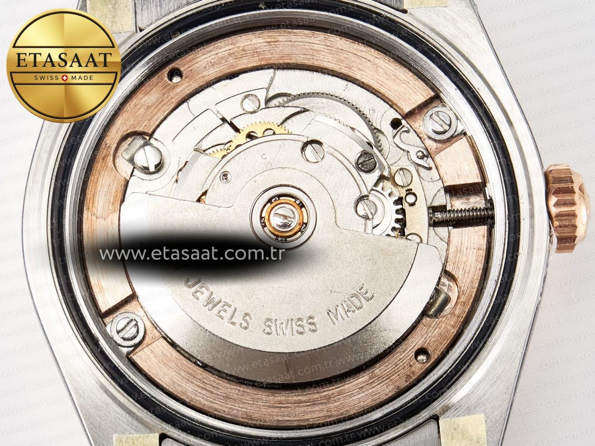 Rolex DateJust 31 278271 ARF 1:1 Best Edition 904L Steel RG Dial Stick Marker on SS/RG Jubilee Bracelet ETA 2688 - Görsel 21