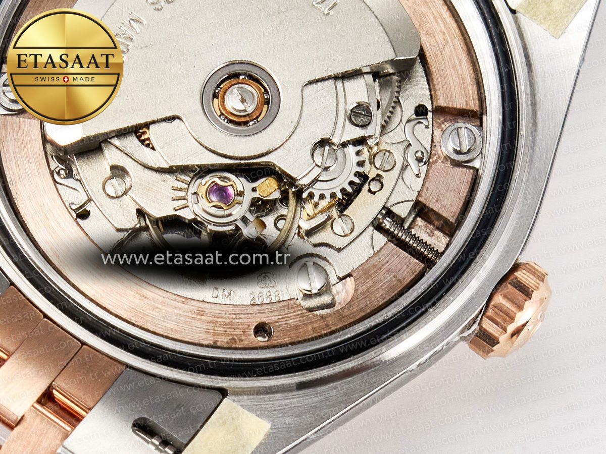 Rolex DateJust 31 278271 ARF 1:1 Best Edition 904L Steel RG Dial Stick Marker on SS/RG Jubilee Bracelet ETA 2688 - Görsel 22