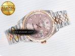 Rolex DateJust 31 278271 ARF 1:1 Best Edition 904L Steel RG Dial Stick Marker on SS/RG Jubilee Bracelet ETA 2688 - Görsel 8