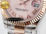 Rolex DateJust 31 278271 ARF 1:1 Best Edition 904L Steel RG Dial Stick Marker on SS/RG Oyster Bracelet ETA 2688 - Görsel 12