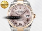 Rolex DateJust 31 278271 ARF 1:1 Best Edition 904L Steel RG Dial Stick Marker on SS/RG Oyster Bracelet ETA 2688 - Görsel 4