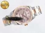 Rolex DateJust 31 278271 ARF 1:1 Best Edition 904L Steel RG Dial Stick Marker on SS/RG Oyster Bracelet ETA 2688 - Görsel 8