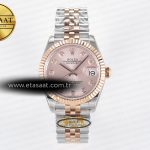 Rolex Datejust 31 278271 ARF RG Pırlantalı Kadran 2688 Eta Saat - Görsel 3 - 1:1 Süper Klon Saat