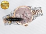 Rolex DateJust 31 278271 ARF 1:1 Best Edition 904L Steel RG Diamonds Dial on SS/RG Jubilee Bracelet ETA 2688 - Görsel 8