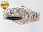 Rolex DateJust 31 278271 ARF 1:1 Best Edition 904L Steel RG Diamonds Dial on SS/RG Jubilee Bracelet ETA 2688 - Görsel 9