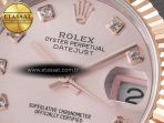 Rolex DateJust 31 278271 ARF 1:1 Best Edition 904L Steel RG Diamonds Dial on SS/RG Oyster Bracelet ETA 2688 - Görsel 10