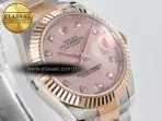 Rolex DateJust 31 278271 ARF 1:1 Best Edition 904L Steel RG Diamonds Dial on SS/RG Oyster Bracelet ETA 2688 - Görsel 5