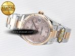 Rolex DateJust 31 278271 ARF 1:1 Best Edition 904L Steel RG Diamonds Dial on SS/RG Oyster Bracelet ETA 2688 - Görsel 9